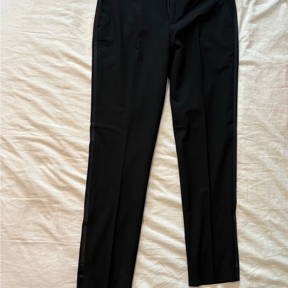 Egara Black Tuxedo Pants